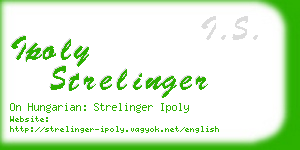 ipoly strelinger business card